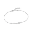 Ania Haie Dance Till Dawn armband - Sparkle Emblem Chain Silver B041-02H-W