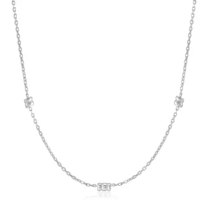 Ania Haie Smooth Operator ketting - Smooth Twist Chain Silver N038-02H