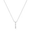 Ania Haie Spike it Up ketting met hanger - Silver Spike Drop Silver N025-01H