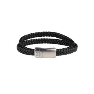 AZE Jewels Double Flat String Black armband AZ-BL008-A