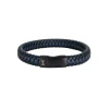 AZE Jewels Iron Jack Royal-Blue-on-Black armband AZ-BL005-Q