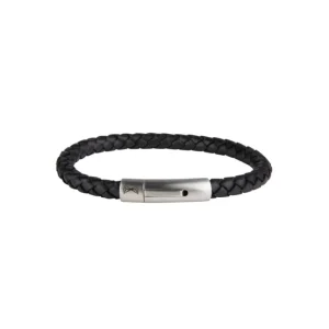 AZE Jewels Iron Single String Black armband AZ-BL004-A