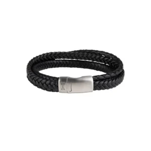 AZE Jewels Iron Three String Black armband AZ-BL002-A