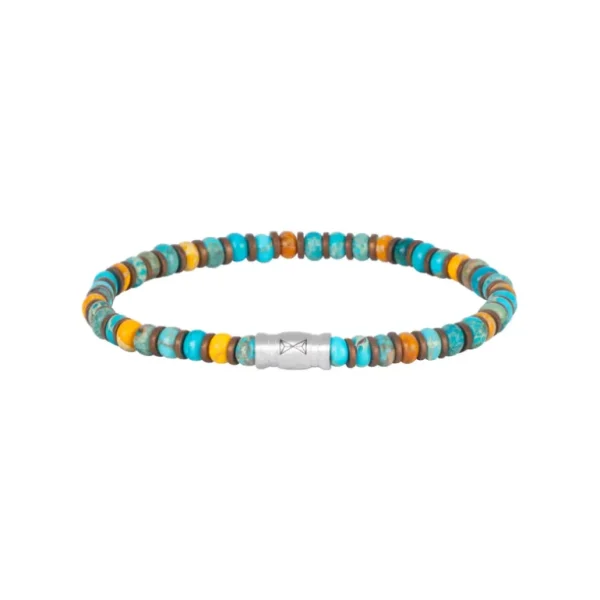 AZE Jewels Turquoise Mountain Supreme - 4mm armband AZ-BS410-A