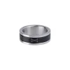 AZE Jewels Two-Tone - Inox/Noir ring AZ-RG004-A