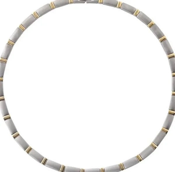 Boccia Goldplated titanium collier 0845-02