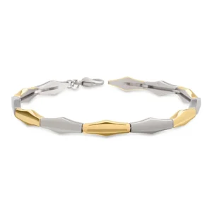 Boccia Goldplated titanium armband 03039-02