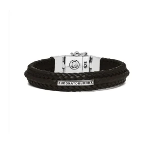 Buddha to Buddha Nurul Small Leather armband Bruin 816BR