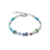 Coeur de Lion Armband - Blue-Green 4562/30-0705