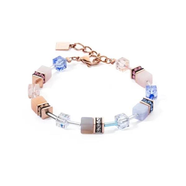 Coeur de Lion Armband - Light Blue-Beige 4905/30-0738