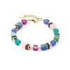 Coeur de Lion Armband - Multicolour Gemstone 3039/30-1561