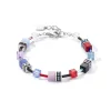 Coeur de Lion Armband - Silvercolour-Blue 2838/30-0330