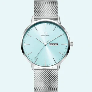 Danish Design Akilia herenhorloge Day Date Husky Blue IQ69Q1267