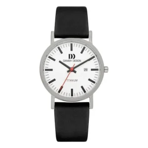 Danish Design Rhine herenhorloge Date White Black (Large) IQ12Q1273