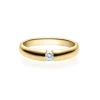 Italo Design Gouden verlovingsring met diamant — Renata