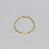 Jéh Jewels Touch of Gold armband - Buisjes strak goldfilled 21050