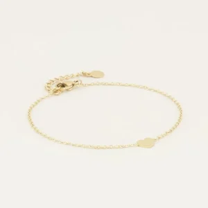 My Jewellery Armband klein hartje - Goudkleurig MJ031401200