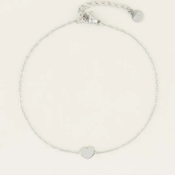 My Jewellery Armband klein hartje - Zilverkleurig MJ031401500