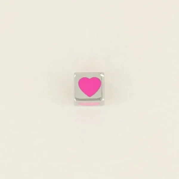 My Jewellery Cubes bedel hartje - Zilver MJ031811500