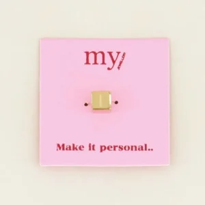 My Jewellery Cubes bedel initiaal (I) - Goud MJ031851200I