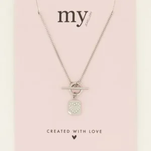 My Jewellery Ketting met hartje - Zilver MJ08005-1500