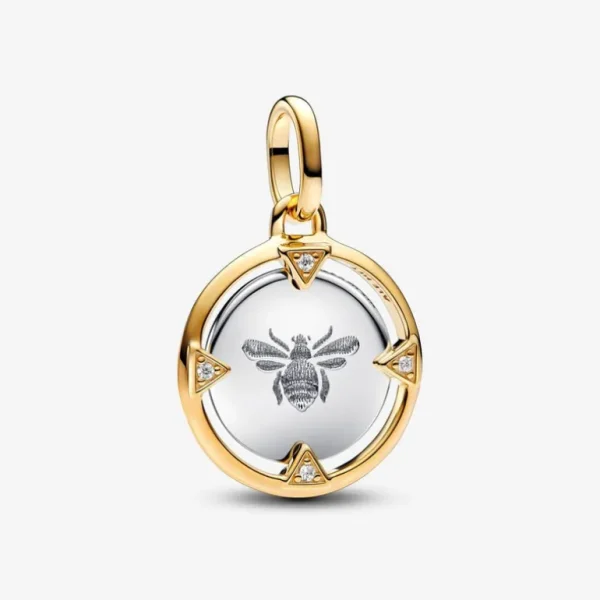 Pandora Bee Medallion Charm 763417C01