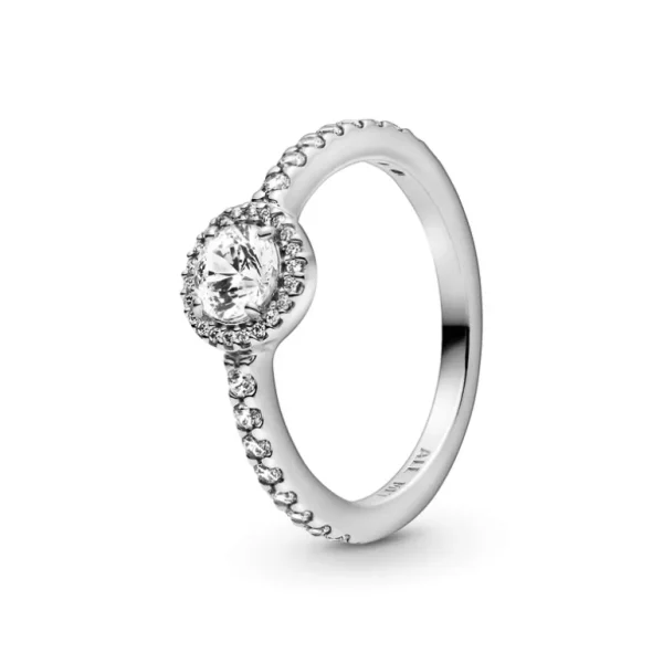 Pandora Classic Sparkle Halo Ring 198864C01