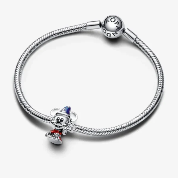 Pandora Disney Tovenaarsleerling Mickey Bedel 792954C01