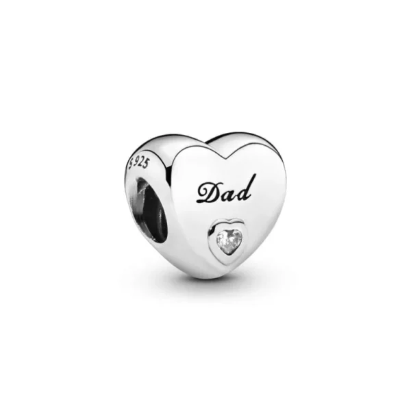 Pandora Hart Bedel met Tekst Dad 796458CZ