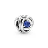 Pandora September Geboortesteen Blauwe Oneindige Cirkel Bedel 790065C07