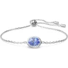 Swarovski Constella armband Ovale slijpvorm Zilver/Blauw 5671895