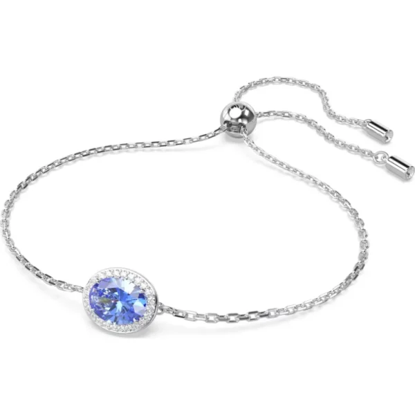 Swarovski Constella armband Ovale slijpvorm Zilver/Blauw 5671895