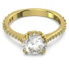 Swarovski Constella ring Cocktailring Princess Cut Goud/Wit