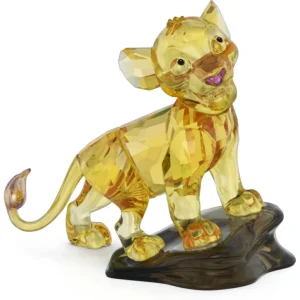 Swarovski Disney kristallen beeldje The Lion King Simba Bruin 5681811