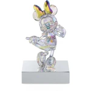 Swarovski Disney kristallen beeldje Minnie Mouse Wit/Goud 5690168