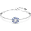 Swarovski Idyllia armband Bangle Flower Zilver/Blauw 5680014