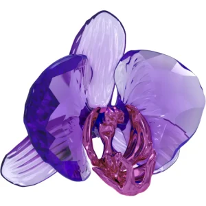 Swarovski Idyllia kristallen beeldje SCS Orchidee Paars 5669354