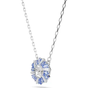 Swarovski Idyllia set Ketting en oorknoppen verschillende slijpvorm Zilver/Wit 5685437