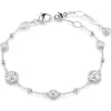 Swarovski Imber armband Ronde slijpvorm Zilver/Wit 5696079