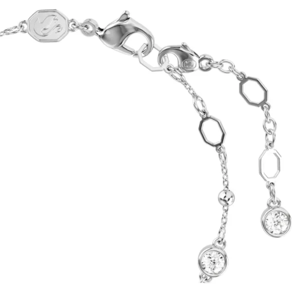 Swarovski Imber armband Ronde slijpvorm Zilver/Wit 5696079