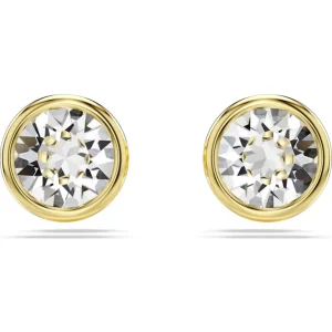 Swarovski Imber oorbellen Ronde slijpvorm Goud/Wit 5681552