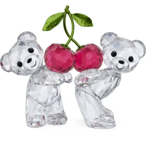 Swarovski Kris Bear kristallen beeldje Voor altijd samen Rood 5675393