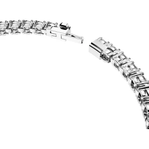 Swarovski Matrix armband Tennis ronde slijpvorm Zilver/Wit (S) 5648936