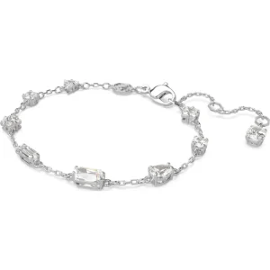 Swarovski Mesmera armband Verschillende slijpvormen Zilver/Wit (M) 5661530