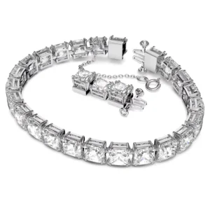 Swarovski Millenia armband Square Cut Zilver/Wit 5599202