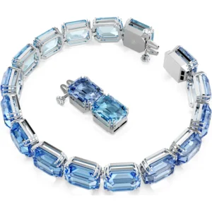 Swarovski Millenia armband Octagon Slijpvorm Zilver/Blauw 5694135