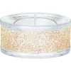 Swarovski Shimmer kristallen beeldje Theelichthouder goud Goud/Wit 5428724