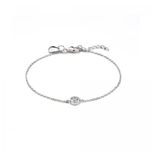 Zinzi Zilveren armband (CZ Wit) ZIA1393